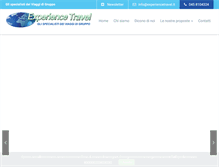 Tablet Screenshot of experiencetravel.it